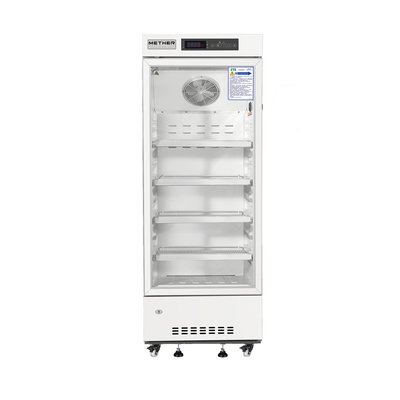 réfrigérateur en verre médical de coffret d'étalage de pharmacie de la porte 226L pour l'hôpital/laboratoire